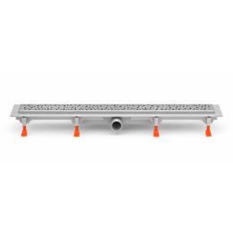 CHUDEJ tuš kanalica 950mm DROPS hrom mat