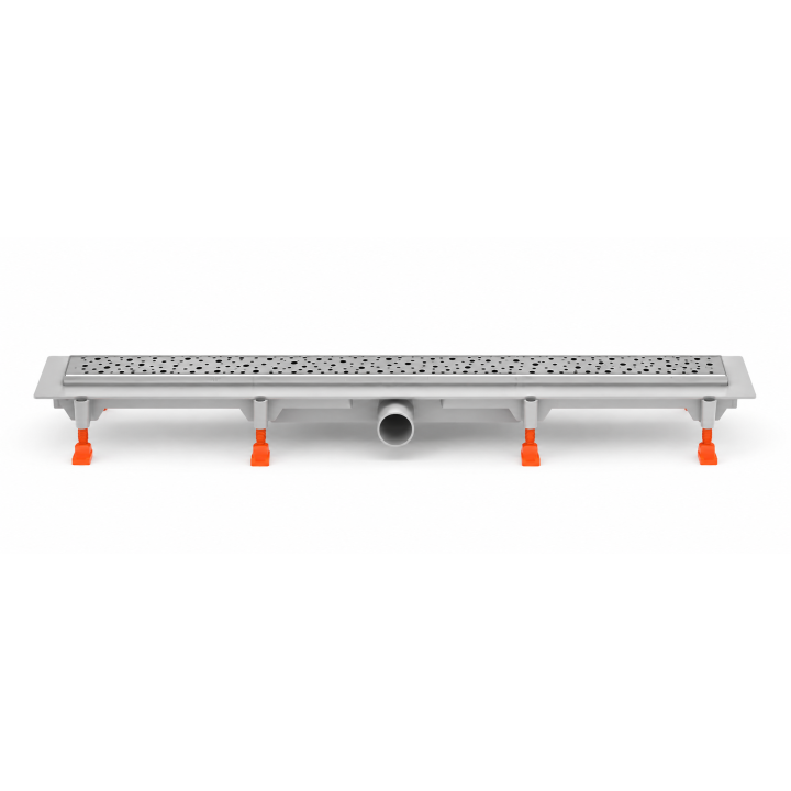 CHUDEJ tuš kanalica 950mm DROPS hrom mat