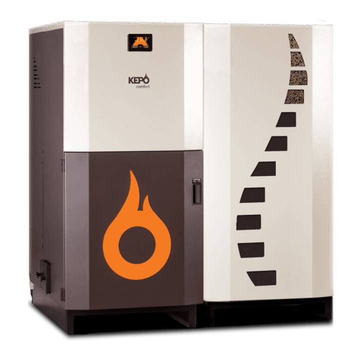 KEPO kotao na pelet COMFORT AC 55kW