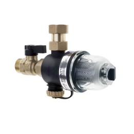 HCE Magnetni odvajač nečistoće sa filterom i ventilima za gasni bojler DIRT OUT COMPACT 3/4"