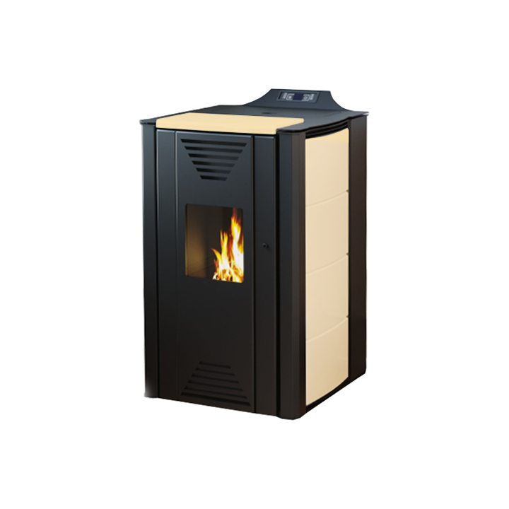 THERMOFLUX kamin na pelet INTERIO 20kW bež